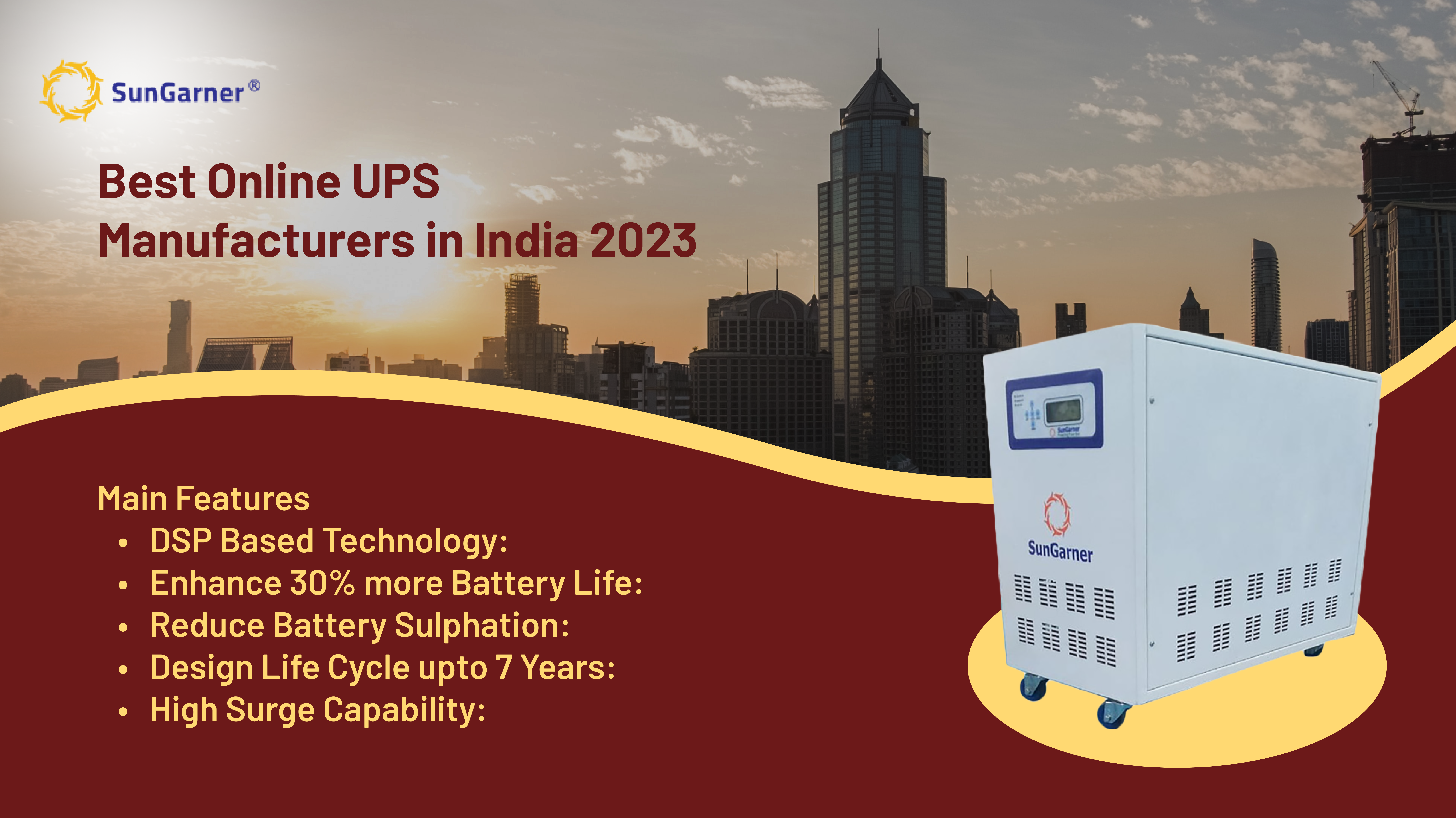 Best Online UPS Manufacturers in India 2023